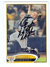 Michael McKenry autographed Baseball Card (Pittsburgh Pirates) 2012 Topps #99