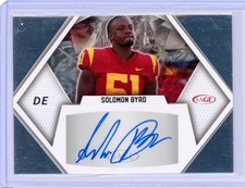 2023 Sage Football Solomon Byrd Auto A-SB USC Trojans Signed Card Autograph