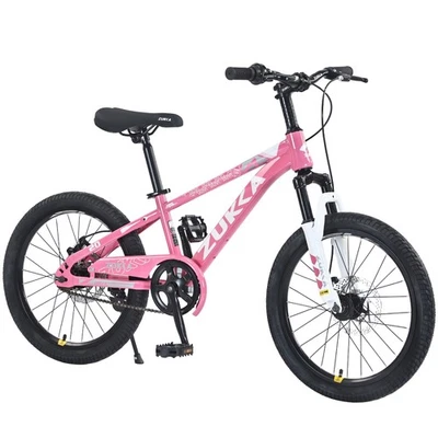 20" Kids MTB Bike w/Disc Brakes & Suspension for Boys Girls Age 7-10,Multi-Color - Image 1 of 4