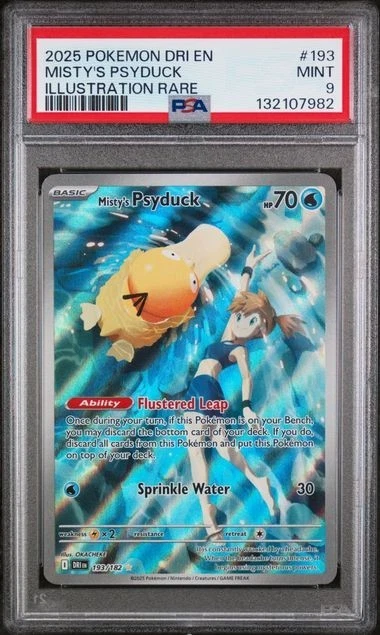 Pokémon TCG Misty's Psyduck Collectible Card Games & Accessories