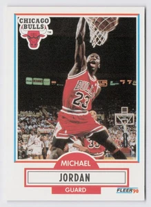 1990-91 Fleer Michael Jordan #26 CHICAGO BULLS - Picture 1 of 2