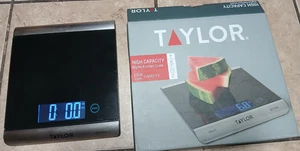 Taylor High-Capacity Kitchen Scale Model 38519 2018 33LBS 15KG Capacity - Picture 1 of 5