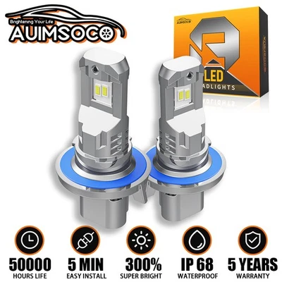 Faro LED 9008 para Chevrolet HHR 2006 2007-2011 2 piezas 6000 k bombillas altas bajas Foto 1 de 4