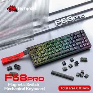 FREEWOLF F68PRO 8K RGB Mechanical Keyboard Magnetic Switch 0.01mm Accuracy - Bild 1 von 16