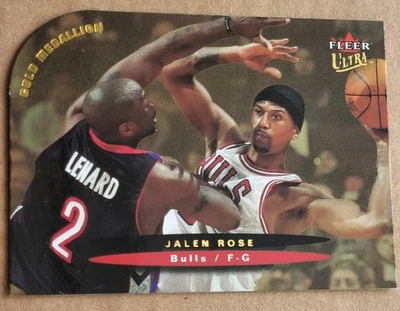 2003-04 Fleer Ultra #61 Gold Medallion Jalen Rose Chicago Bulls - Image 1 of 2
