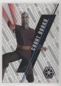 2016 Topps Star Wars High Tek Form 1 Pattern 1 Count Dooku #SW-49 2r8 - Picture 1 of 3