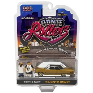 Greenlight x DGA Homie Rollerz Series 1 1:64 1963 Chevy Impala 51640 C Chase - Picture 1 of 1