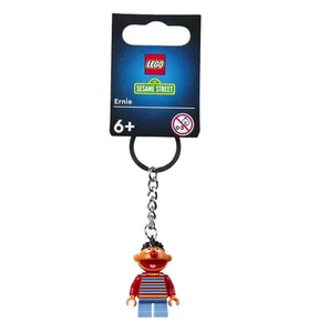 LEGO Sesame Street Ernie Minifigure Keyring Keychain 854195 - Picture 1 of 1