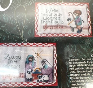 Songs Of Christmas Cross-Stitch Ornament Kit By Designs For The Needle - Include - Picture 1 of 3
