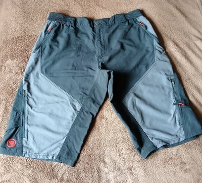 Endura Shorts Mens XXXL Hummvee II MTB Gravel Cycling Pockets Vents - VGC - Image 1 of 4