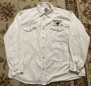 Vintage Jake end The Farman Laconia Bike Week 2003 Sz XXL - Picture 1 of 5