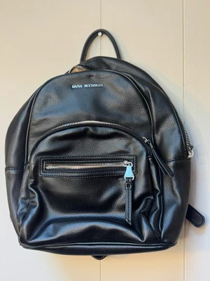 Mochila bolso monedero Dana Buchman de cuero sintético negro para mujer Foto 1 de 4