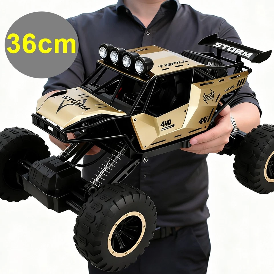 RC Four Wheel Rock Crawler RC Car Monster Truck 36cm Length XXL 2.4Ghz - Image 1 of 4