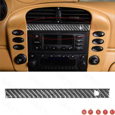 For Porsche Boxster/996 2002-2004 Carbon Fiber Interior Cupholder Cover Trim - Image 1 of 4