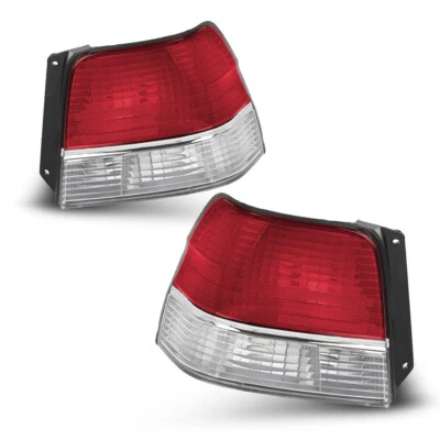 Luzes traseiras traseiras adequadas para 95-99 Toyota Tercel CE STD DX lâmpadas de freio esquerda+direita - Imagem 1 de 4