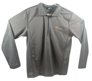 The North Face Mens 1/4 Zip Fleece Pullover Size LG Jacket open up logo - Bild 1 von 8