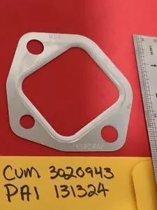 CUM3020943 ONE EXHAUST MANIFOLD MOUNTING GASKET N14 FITS CUMMINS 855 PAI 131324  - Picture 1 of 18