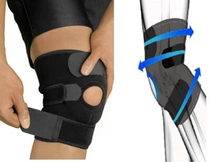 Knee Brace NHS Use Adjustable Belt Support Neoprene Patella Stabilising Strap UK - Picture 1 of 6