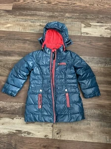 Versace 1969 Italia Sportivo Shiny Puffer Down Jacket Coat Size 6 - Picture 1 of 4