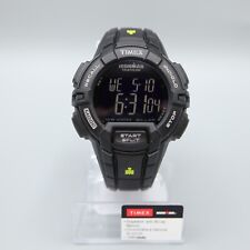 Timex Herren Ironman Sportuhr Digital Robust 30 WR schwarz gelb TW5M15900