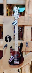 SHADOWSKY MetroExpress 21-Fret Hybrid P/J Bass, MN, Left, 5-Str, Black HP ""B-Stoc - Picture 1 of 3