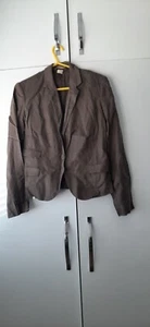 Gap Linen khaki jacket,size 4. Used - Picture 1 of 2