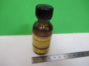 BOTELLA DE ACEITE DE INMERSIÓN CEDARWOOD HARTMAN LEDD PIEZA MICROSCOPIO COMO SE MUESTRA &S2-C-97 - Imagen 1 de 10