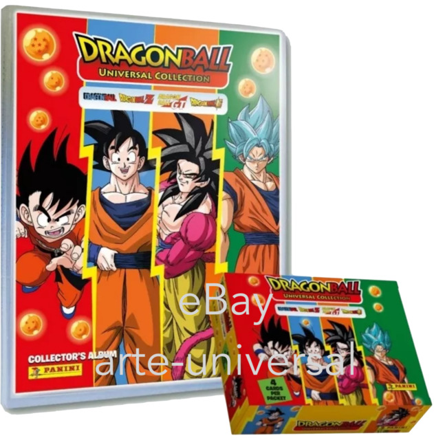 Pack classeur avec 16 cartes et 1 édition limitée Dragon Ball Panini : King  Jouet, Cartes à collectionner Panini - Jeux de société