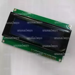 Modulo LCD Cristalli Liquidi 5V 20X4 LCD 2004A Schermo Blu - Foto 1 di 2