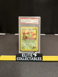 WOTC - Gym Heroes - Rocket's Scyther Holo - 1ª Edición 13/132 - PSA 9 - Imagen 1 de 2