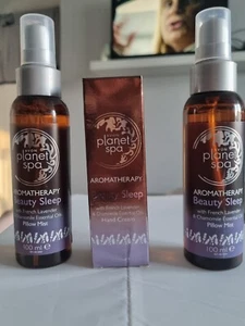 Two Avon Planet Spa Sleep Serenity Pillow Mist. 100ml with matching handcream - Picture 1 of 2