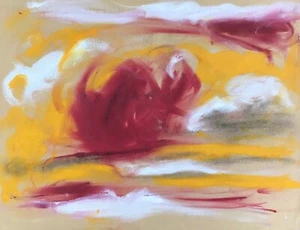 Hélène VOGT - Pintura Original - Gouache - Composición 28 - Picture 1 of 1