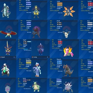 Pokemon Scarlet & Violet Shiny Pokemon 6IV Battle Ready!! - Picture 1 of 1