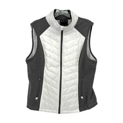 Chaleco Marc Jacobs Poliéster Blanco y Gris | Perfecto para Cualquier Temporada Foto 1 de 4