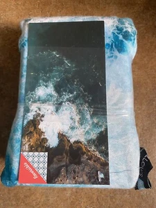 Whitley Willows Sand-free Microfiber Beach Towel -Quick Dry Under the Sea Cliff - Picture 1 of 2