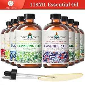 4 oz Essential Oils - 100% Pure & Natural - Diffuser Oil Aromatherapy Massage - Picture 1 of 72