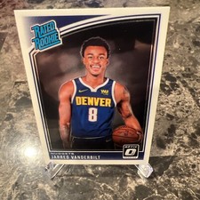 2018-19 Donruss Optic JARRED VANDERBILT #151 Rated Rookie Card RC Nuggets