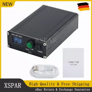 Automatic Antenna Tuner 100W 1.8-50MHz w/ 0.96-Inch OLED Display ATU100 Pro+ DE - Photo 1/7