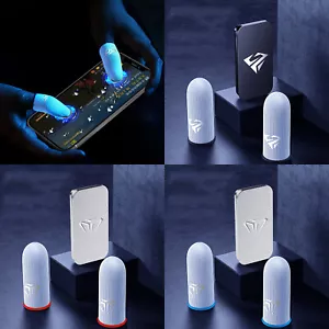 PUBG Gaming Finger Sleeve Game Controller Mobile Sweatproof Gloves Thumb Sleeve - Picture 1 of 17