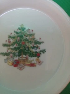 Small Christmas Plates Made In Japan - Picture 1 of 12