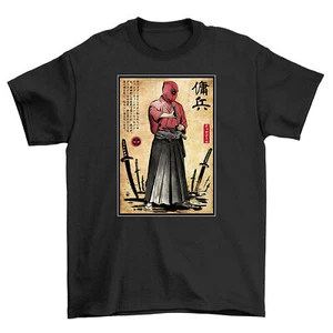 Merc Ronin Samurai T-shirt: Unleash Your Inner Warrior! 100% Cotton, Funny Tee, - Picture 1 of 46