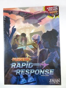 Pandemic Rapid Response Board Game Z-Man Real-Time Dice Cards 2 To 4 Players New - Picture 1 of 12