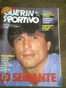 FOOTBALL GUERIN SPORTIVO 1986 POSTER EQUIPE ITALIE ET FIORENTINA - Imagen 1 de 4