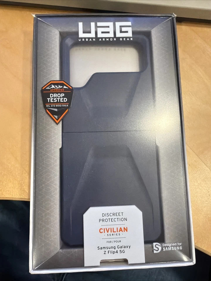 Capa Rígida UAG Civilian Series para Samsung Galaxy Z Flip4 5G Azul Mallard - Imagem 1 de 1