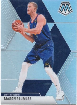 2019-20 Panini Mosaic - Mason Plumlee #3 Silver Prizm - Image 1 of 2