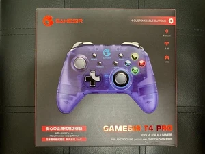 GameSir T4 Pro Wireless Game Controller Blue Limited Edition Unopened - Picture 1 of 2