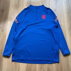 England Training Jumper Dri-FIT Strike Drill 2022/23 - Royal Blue - Picture 1 of 8