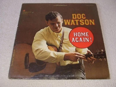 Doc Watson Home LP US Press Vinyl Folk Ballads Used - Image 1 of 4