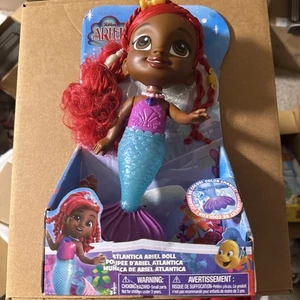 Nuevo en caja Disney Junior Atlantica Ariel Sirena Cambiante de Color Muñeca Juguete 10.5" - Imagen 1 de 2