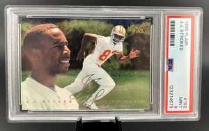 1995 Flair #192 J.J. STOKES Rookie RC 49ers PSA 9 MINT - Picture 1 of 2